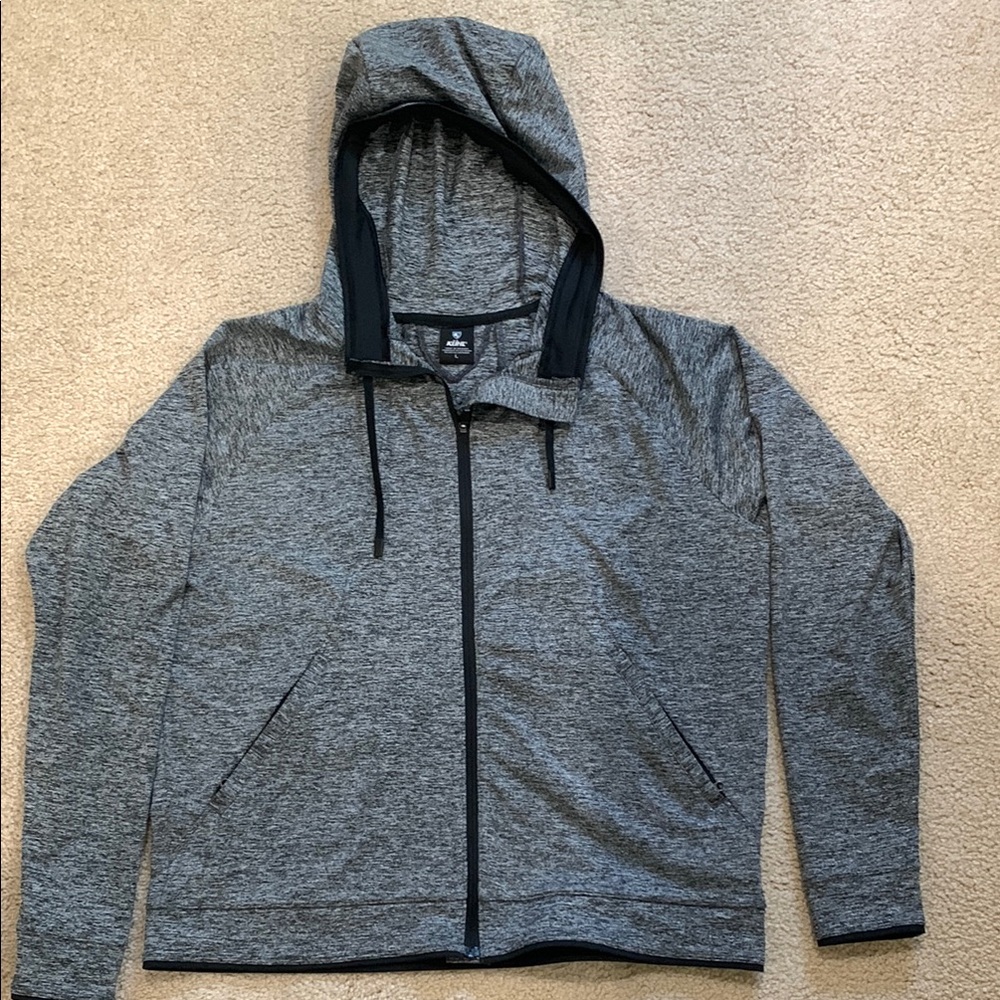 Kuhl Charcoal Heather Zip-Up Hoodie